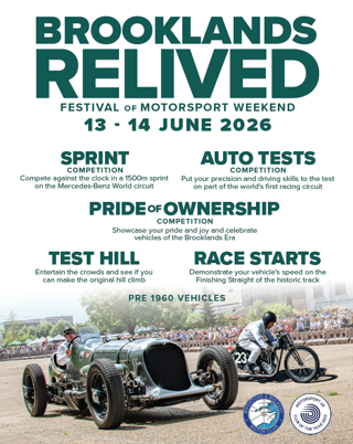 Brooklands Relived 2026