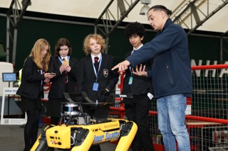 Balfour Beatty Demonstrate How Spot The Dog Their Robot Helps Them With Their Work