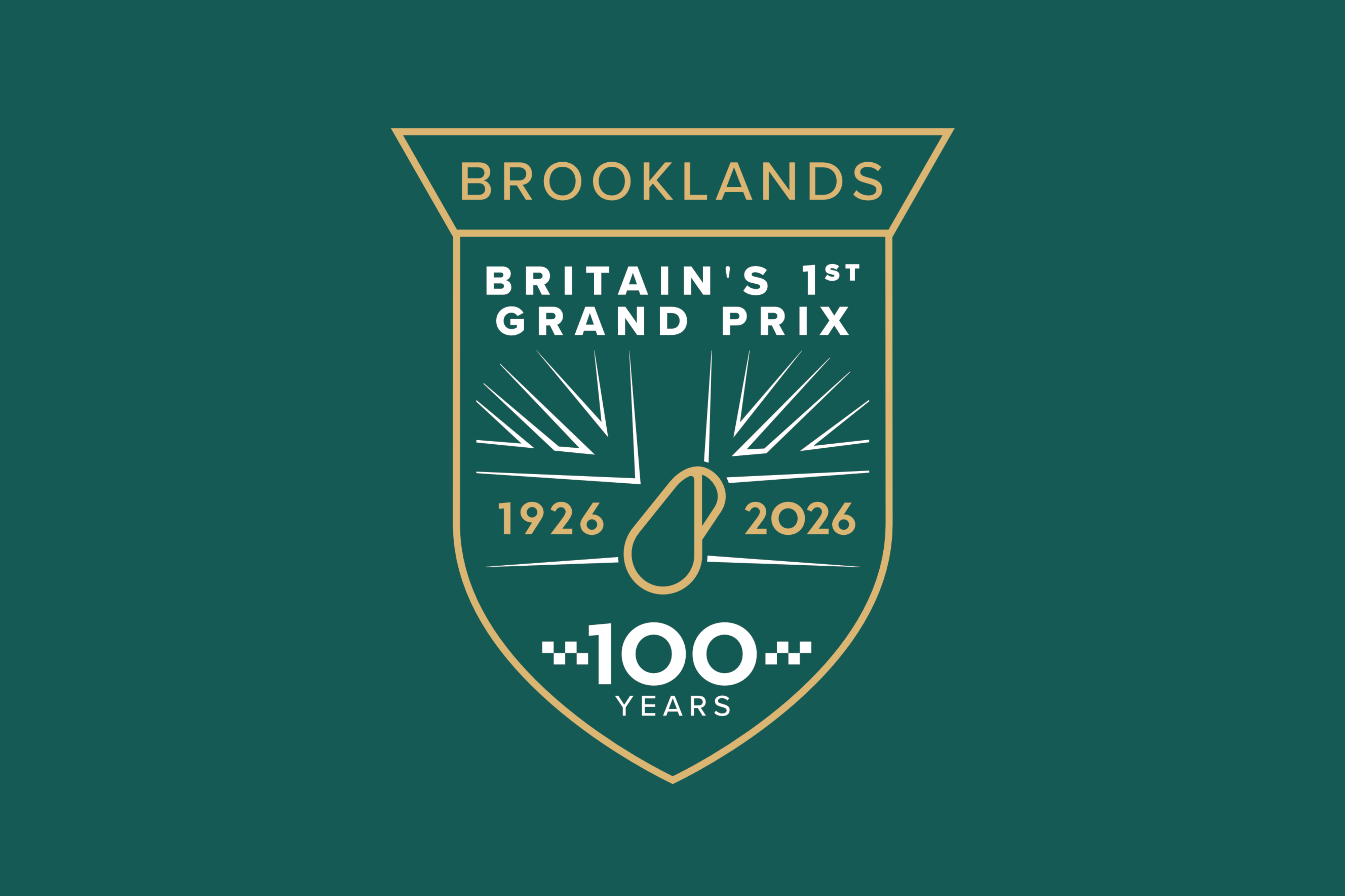 Grand Prix Centenary Logo With Green Background (1)