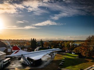 Brooklands Museum Concorde Surrey View