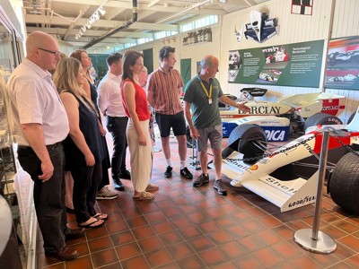 Brooklands Museum Surrey Groups Tour Jackson Shed