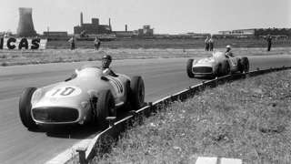 July GP 100 Fangio Moss At Aintree