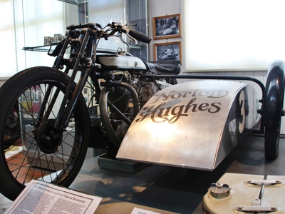 Brooklands Museum Surrey, Norton LPD1 With Sidecar Exhibit