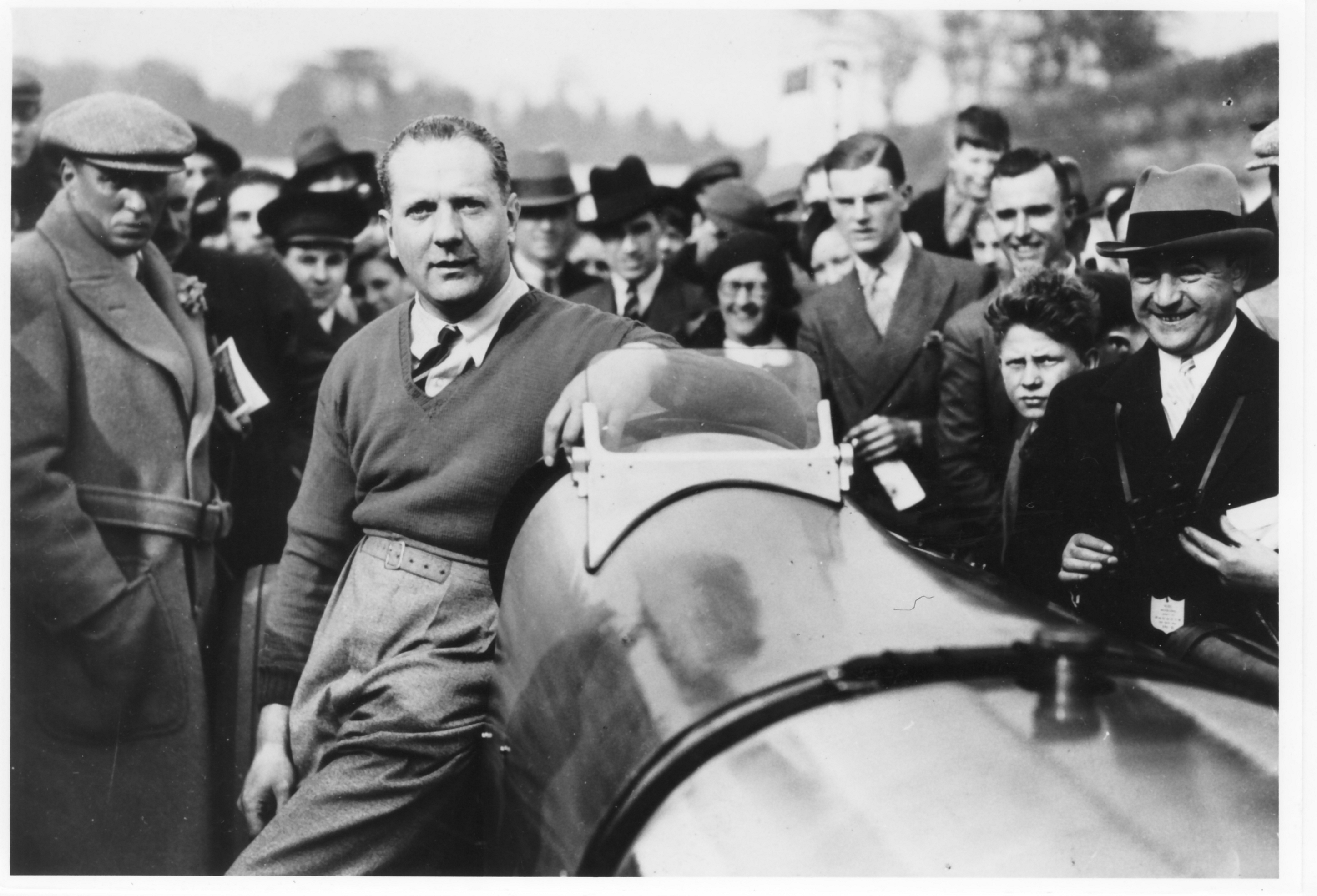 John Cobb In The Napier Railton