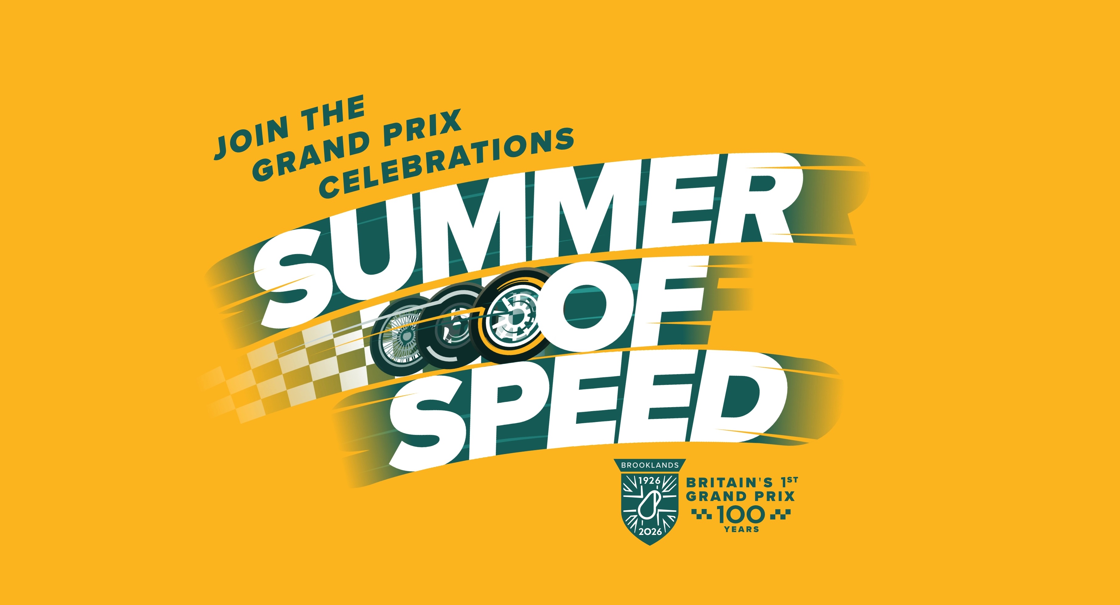 Brooklands Museum Summer of Speed Promo 5x7