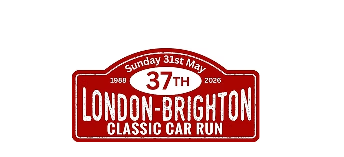 London To Brighton Rally Plate 2026 (2)