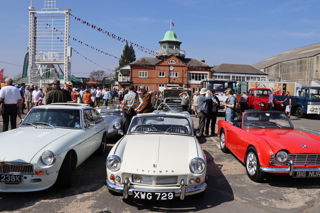 Brooklands Museum Easter Classic Gathering Outer Paddock