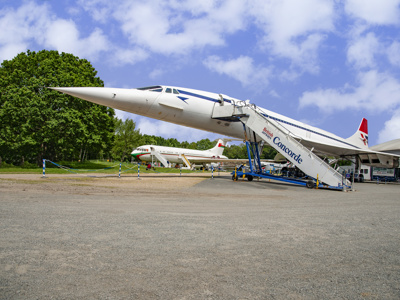 Brooklands Museum Concorde Weybridge Surrey