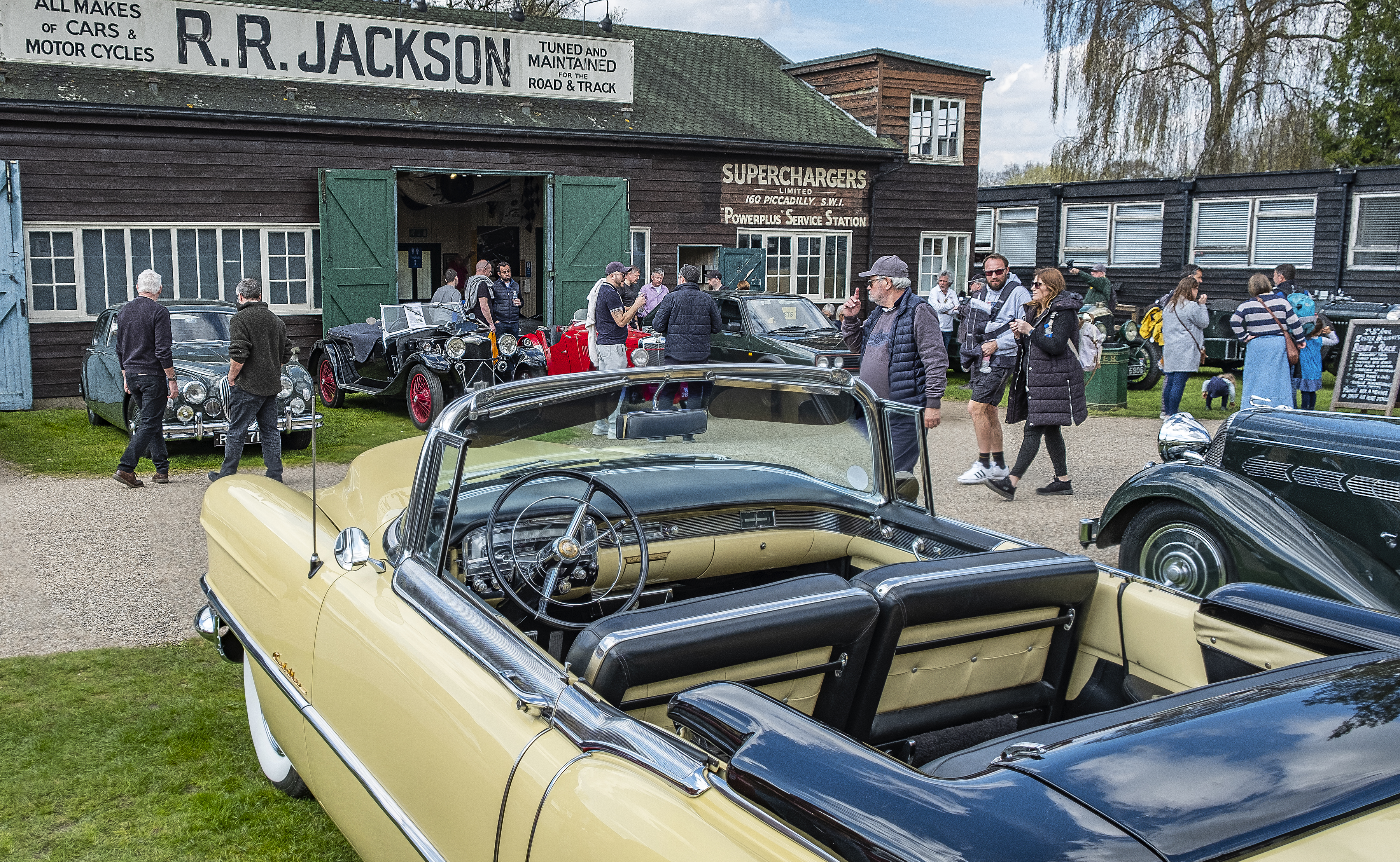 Brooklands Museum Surrey Classic Gathering Car by Jackson Shed