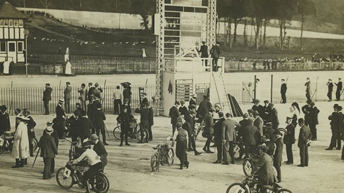 Motorcycle Racing 1908 Timeline of our History: Brooklands Museum