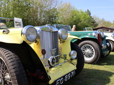 Brooklands Museum Classic Car Day Weybridge Surrey Spring Summer Easter