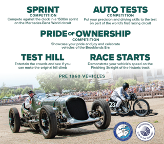Brooklands Relived Competition Details