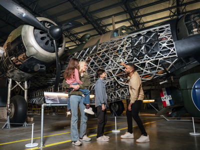 Brooklands Museum Surrey Aviation Airplane Vickers Wellington Bomber
