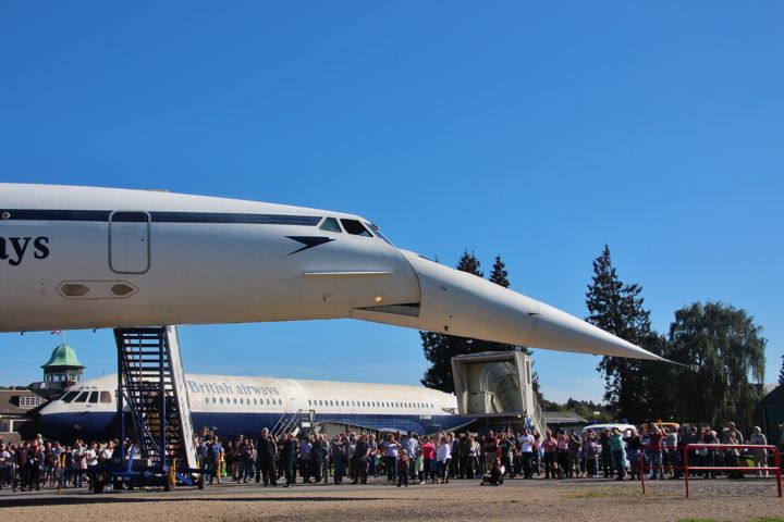 Concorde Rear Exits Concorde Nose Droop