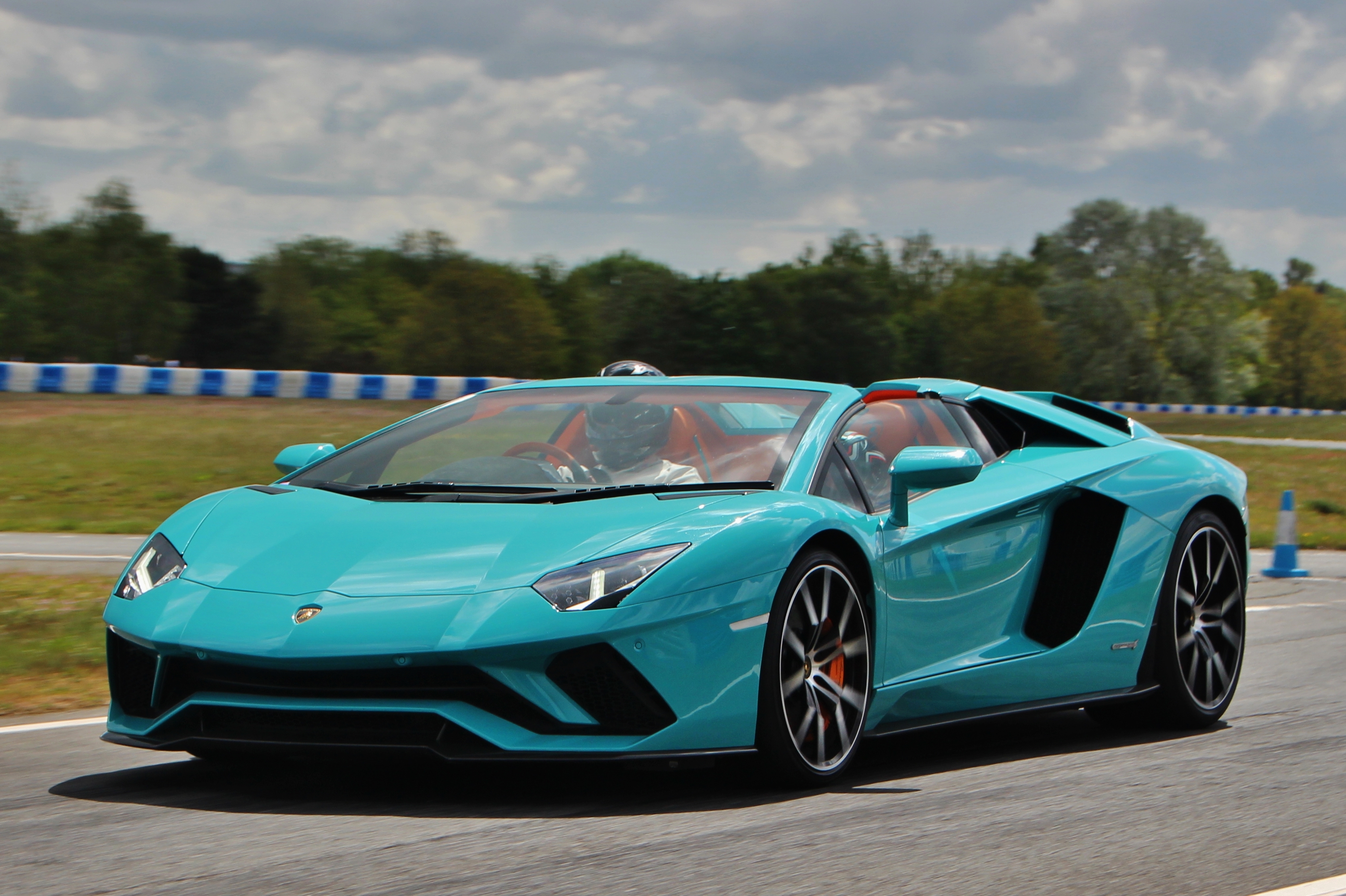 Brooklands Museum Weybridge Surrey Italian Car Day Track Blue