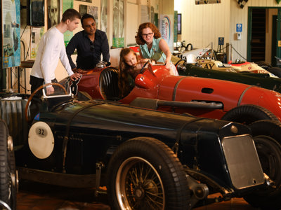 Brooklands Museum Weybridge Surrey Grand Prix F1 Simulator Track
