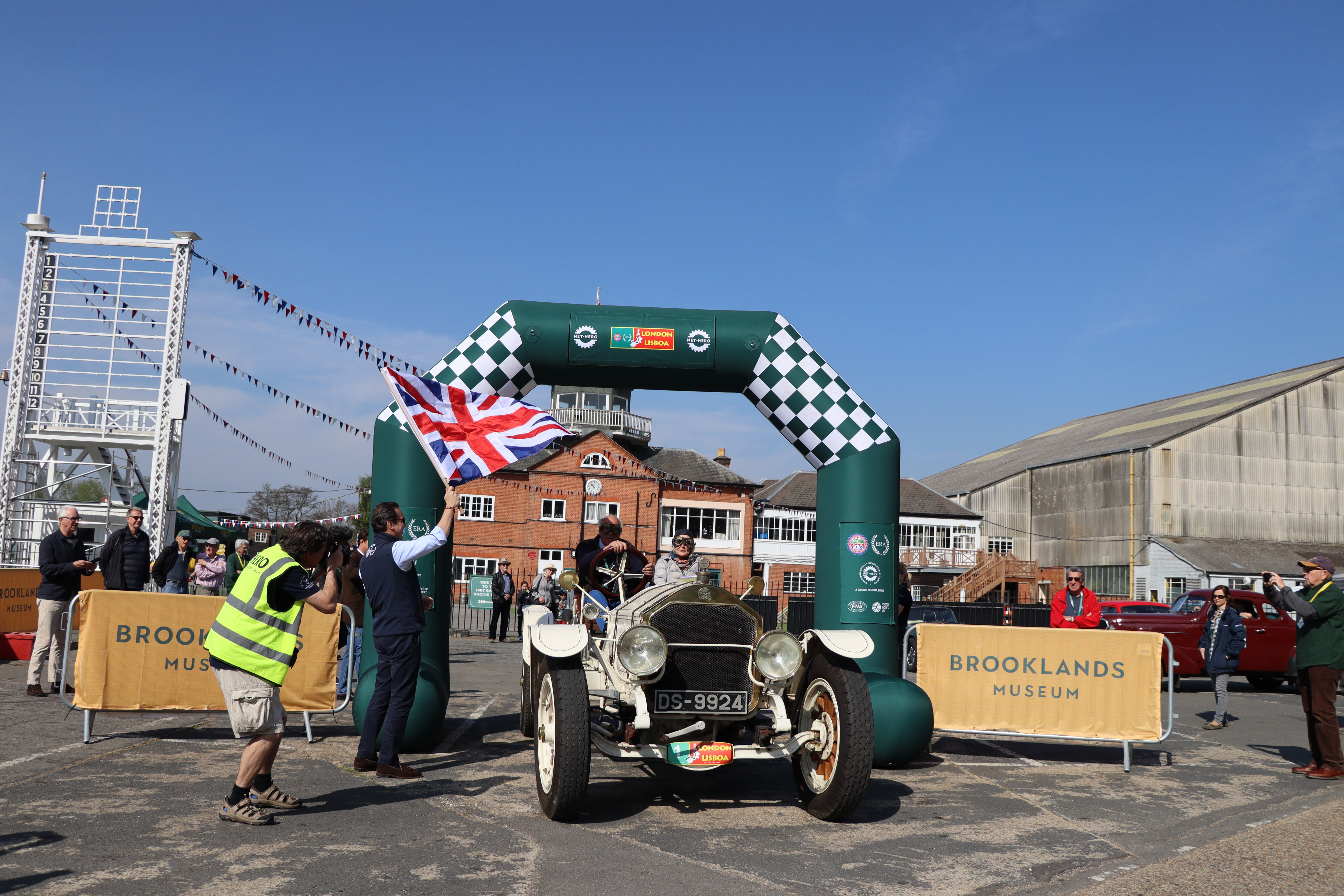 London To Lisbon Rally Starting At Brooklands Museum