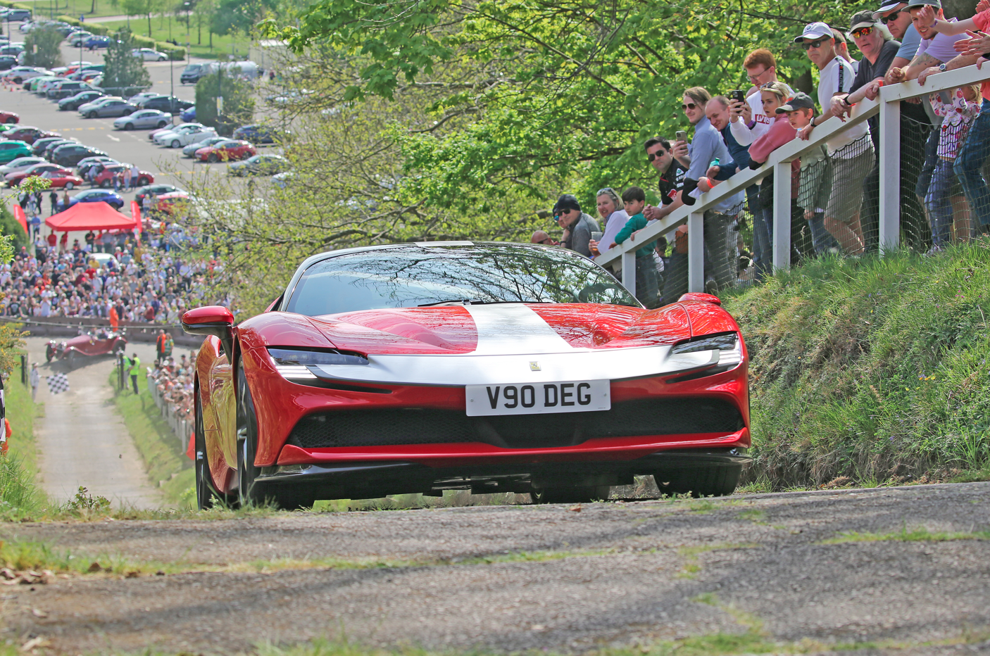 Brooklands Museum Weybridge Surrey Italian Car Day Auto Italia Test Hill
