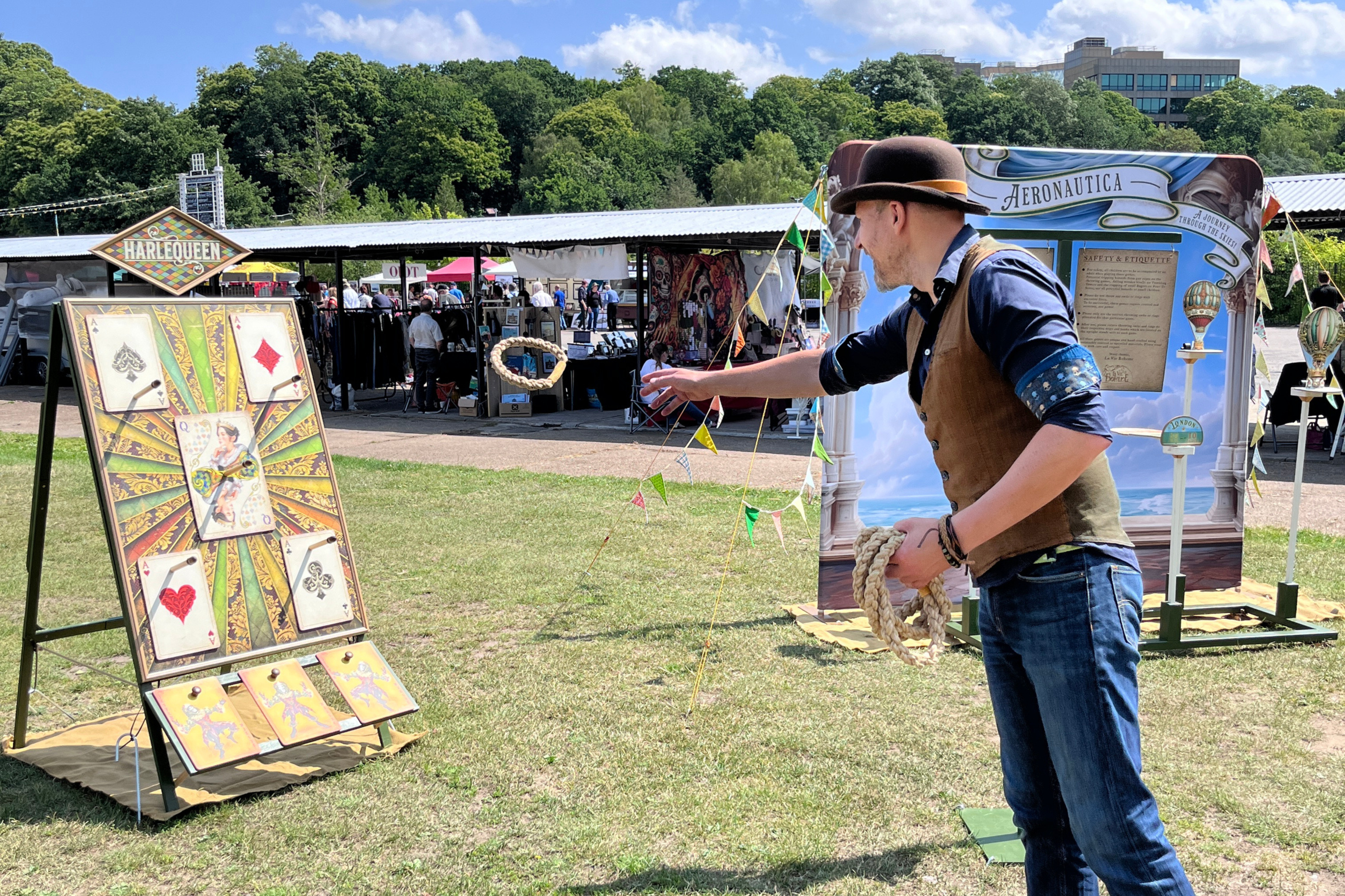 La Vie Boheme's Vintage Funfair Games